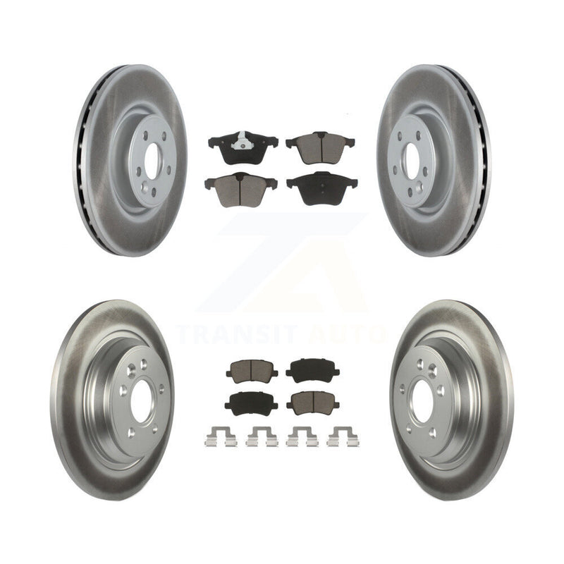 Transit Auto KGC-101248 Disc Brake Kit for 2008-2014 Volvo S60, Volvo V70 - Front and Rear