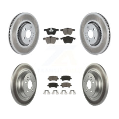 Transit Auto KGC-101249 Disc Brake Kit for 2008-2018 Volvo S60 Cross Country, Volvo V60 Cross Country and More - Front and Rear