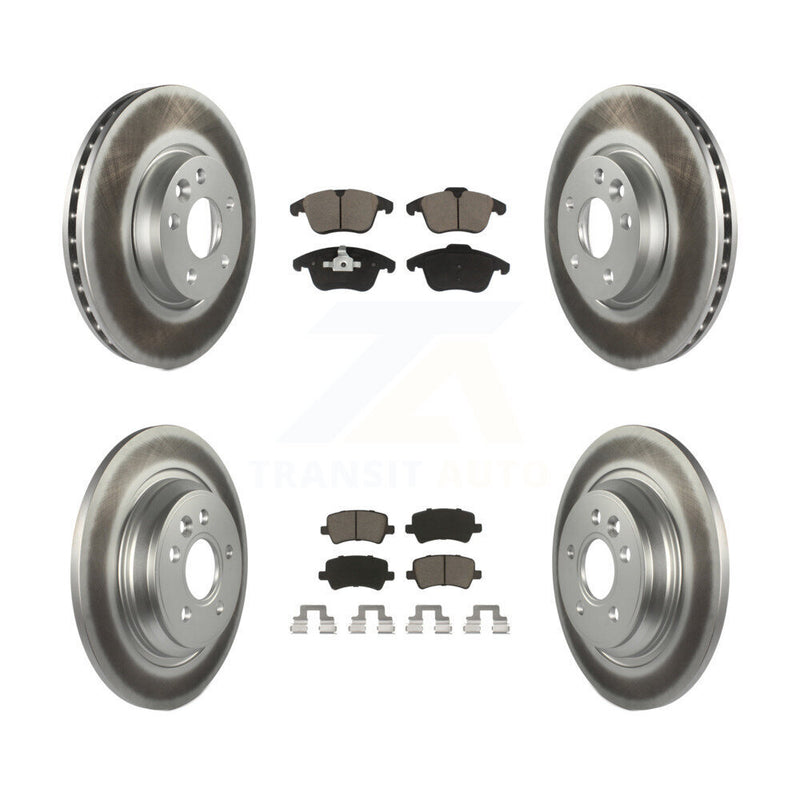 Transit Auto KGC-101250 Disc Brake Kit for 2013-2014 Volvo S60 - Front and Rear