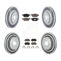 Transit Auto KGC-101251 Disc Brake Kit for 2016-2017 Volvo XC60 - Front and Rear