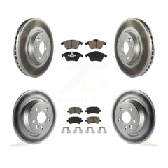 Transit Auto KGC-101252 Disc Brake Kit for 2012-2015 Land Rover Range Rover Evoque - Front and Rear