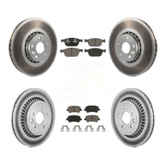 Transit Auto KGC-101254 Disc Brake Kit for 2010-2015 Volvo XC60 - Front and Rear