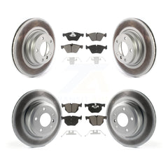 Transit Auto KGC-101257 Disc Brake Kit for 2006 BMW 330i, BMW 330xi - Front and Rear