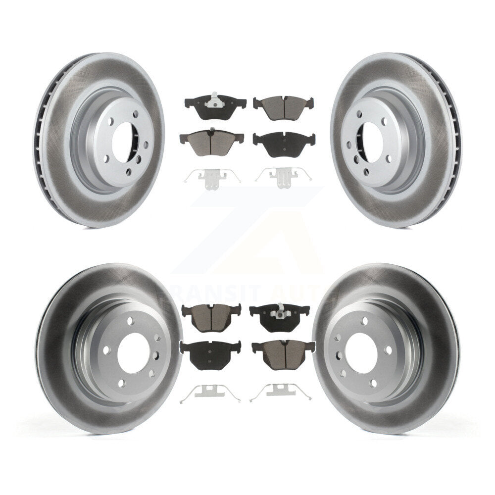 Transit Auto KGC-101258 Disc Brake Kit for 2007 BMW 335xi - Front and Rear