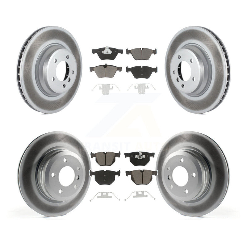 Transit Auto KGC-101258 Disc Brake Kit for 2007 BMW 335xi - Front and Rear