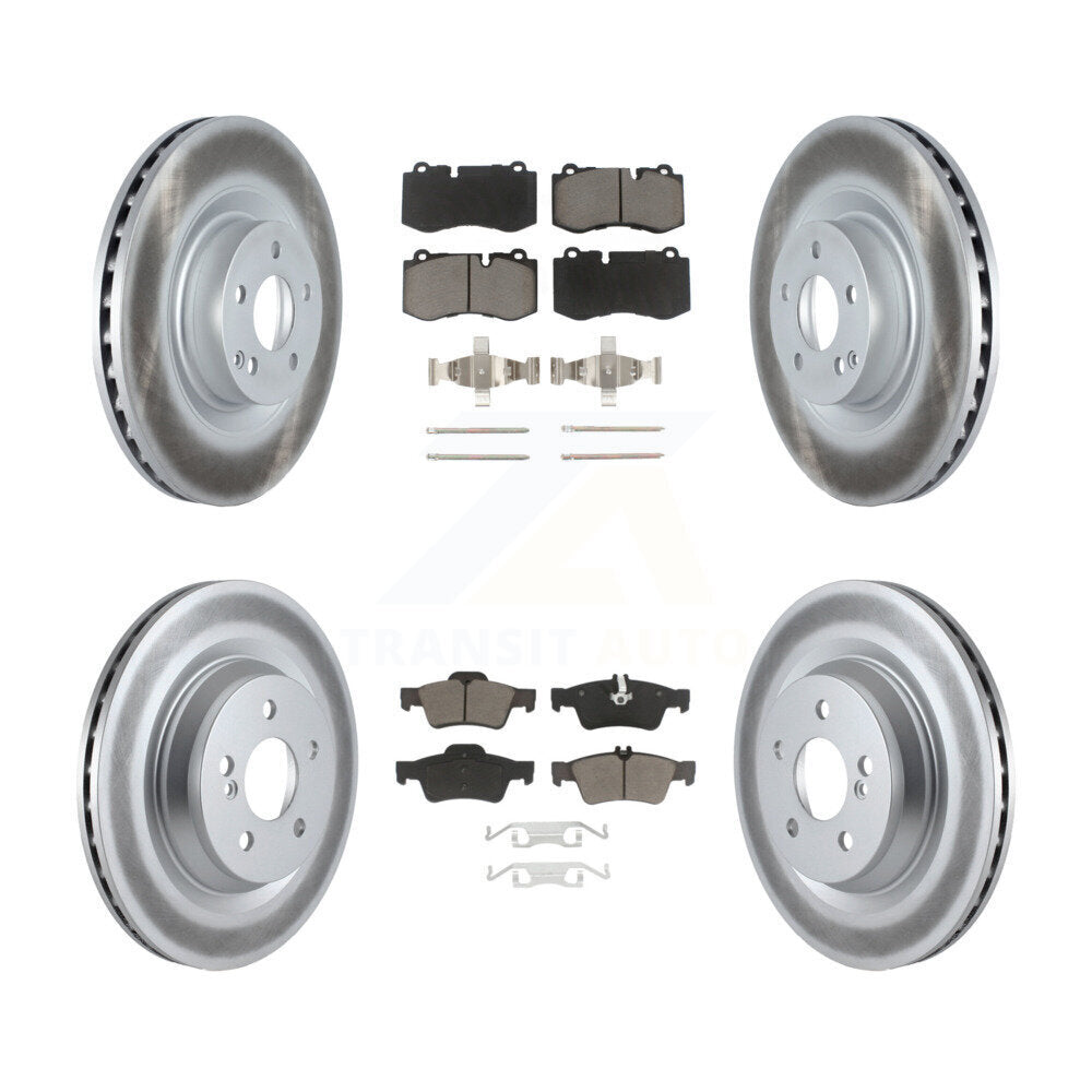 Transit Auto KGC-101259 Disc Brake Kit for 2007-2014 Mercedes-Benz S350, Mercedes-Benz S550 and More - Front and Rear