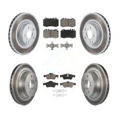 Transit Auto KGC-101261 Disc Brake Kit for 2006-2011 Mercedes-Benz CLS550, Mercedes-Benz E550, Mercedes-Benz CLS500 - Front and Rear