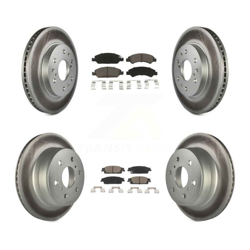 Transit Auto KGC-101262 Disc Brake Kit for 2014-2020 Chevrolet Suburban, Cadillac Escalade and More - Front and Rear