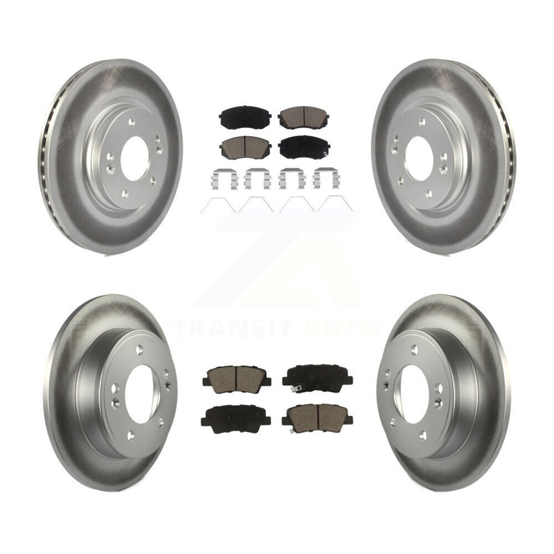 Transit Auto KGC-101269 Disc Brake Kit for 2021 Kia Forte5 - Front and Rear