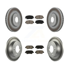 Transit Auto KGC-101272 Disc Brake Kit for 2016-2018 Kia Forte, Kia Forte5, Hyundai Veloster - Front and Rear