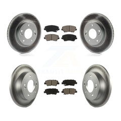 Transit Auto KGC-101273 Disc Brake Kit for 2016-2018 Hyundai Elantra GT, Kia Forte and More - Front and Rear