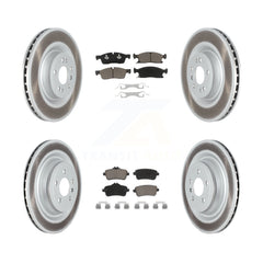 Transit Auto KGC-101276 Disc Brake Kit for 2013-2019 Mercedes-Benz GLS450, Mercedes-Benz GL450, Mercedes-Benz GL350 - Front and Rear