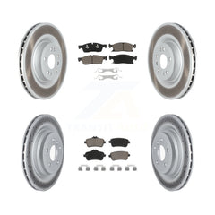 Transit Auto KGC-101280 Disc Brake Kit for 2016-2019 Mercedes-Benz GLE400 - Front and Rear