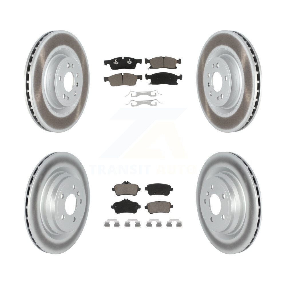 Transit Auto KGC-101281 Disc Brake Kit for 2016-2019 Mercedes-Benz GLE400 - Front and Rear