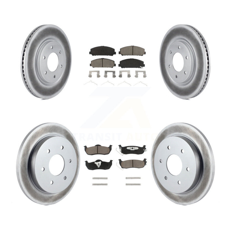 Transit Auto KGC-101283 Disc Brake Kit for 2007-2015 INFINITI QX56, Nissan Armada, Nissan TITAN - Front and Rear