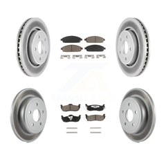 Transit Auto KGC-101284 Disc Brake Kit for 2005-2010 Jeep Grand Cherokee, Jeep Commander - Front and Rear