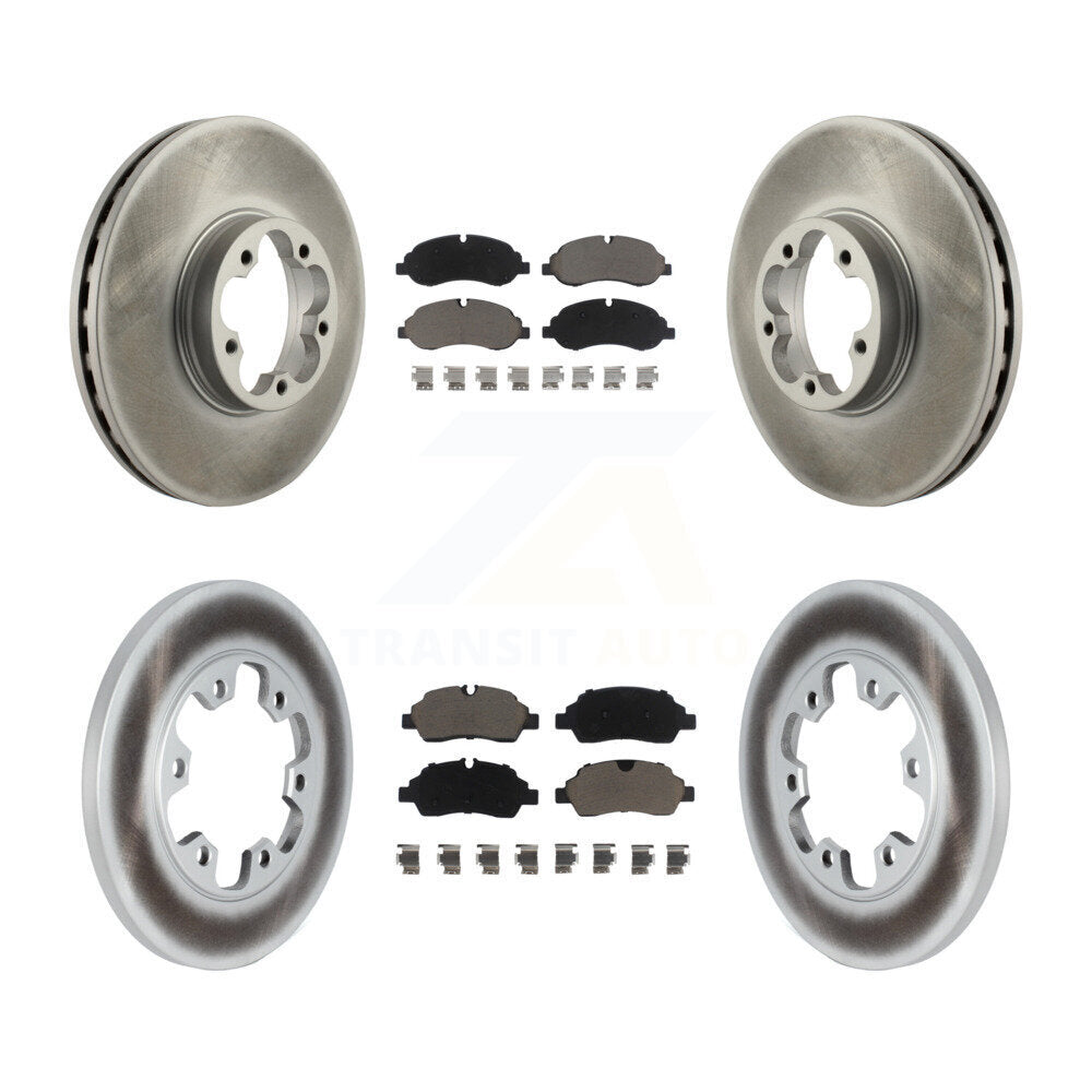 Transit Auto KGC-101286 Disc Brake Kit for 2015-2019 Ford Transit-350 HD - Front and Rear