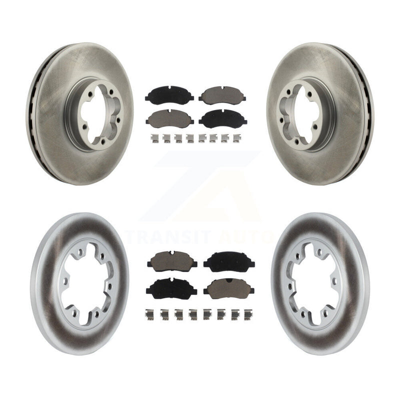 Transit Auto KGC-101286 Disc Brake Kit for 2015-2019 Ford Transit-350 HD - Front and Rear