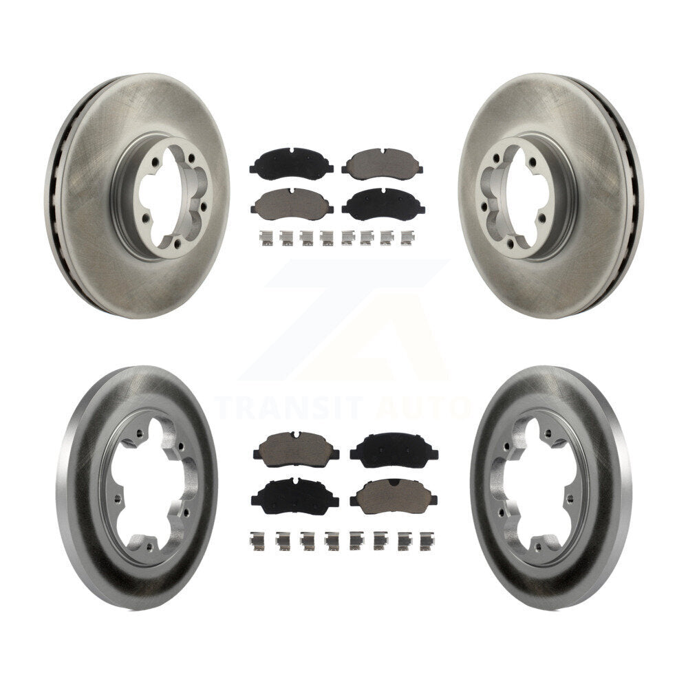 Transit Auto KGC-101287 Disc Brake Kit for 2016 Ford Transit-350 HD - Front and Rear