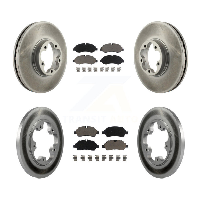 Transit Auto KGC-101287 Disc Brake Kit for 2016 Ford Transit-350 HD - Front and Rear