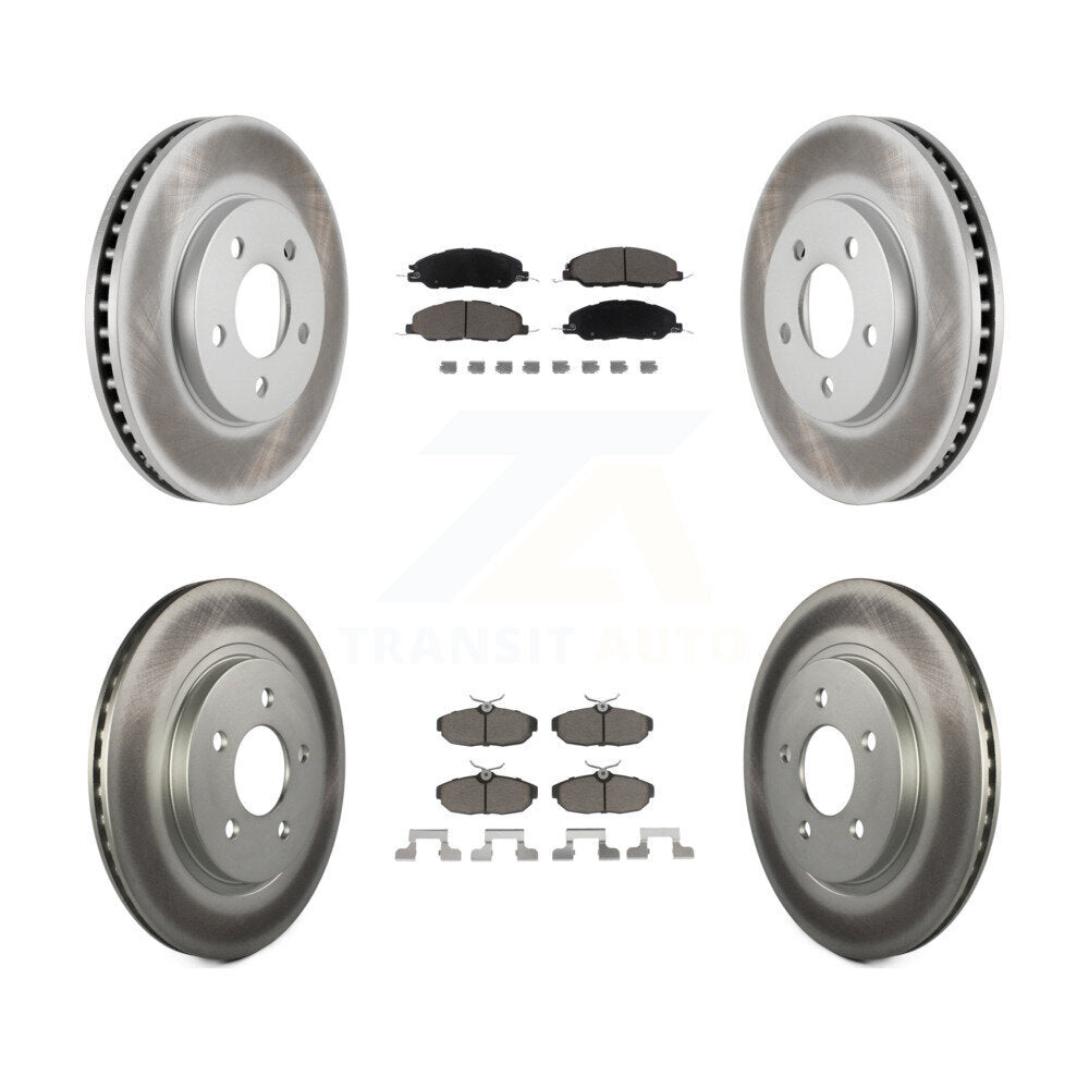 Transit Auto KGC-101289 Disc Brake Kit for 2005-2010 Ford Mustang - Front and Rear