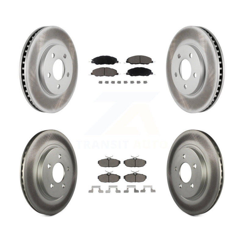 Transit Auto KGC-101289 Disc Brake Kit for 2005-2010 Ford Mustang - Front and Rear