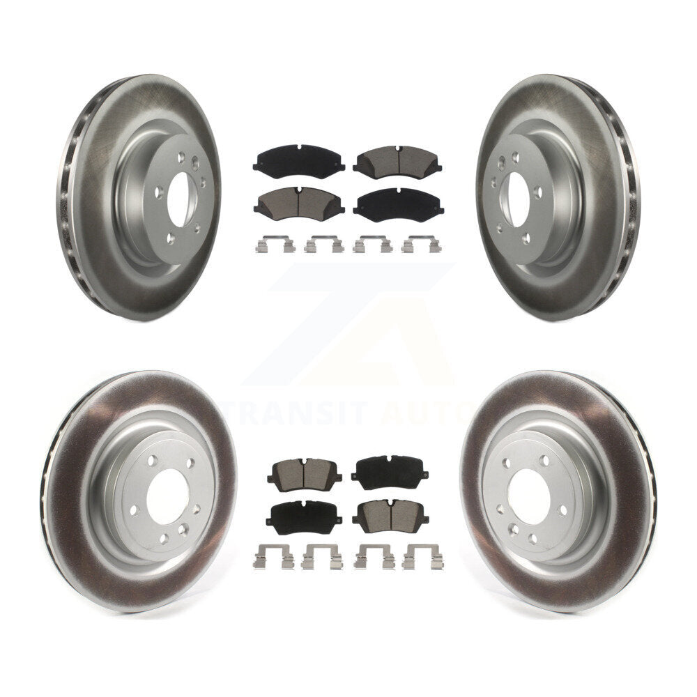 Transit Auto KGC-101294 Disc Brake Kit for 2014-2017 Land Rover Discovery, Land Rover Range Rover, Land Rover Range Rover Sport - Front and Rear