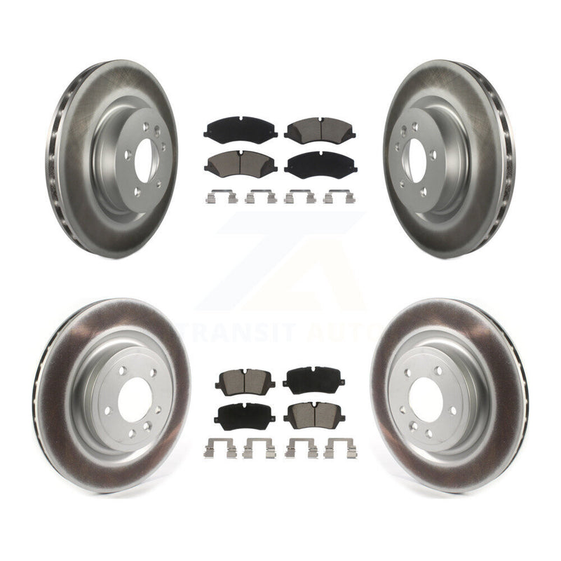 Transit Auto KGC-101294 Disc Brake Kit for 2014-2017 Land Rover Discovery, Land Rover Range Rover, Land Rover Range Rover Sport - Front and Rear
