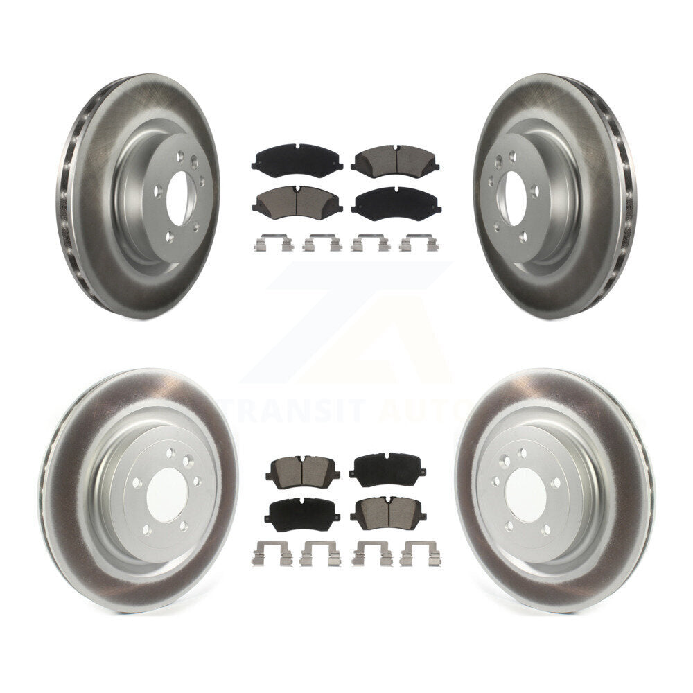Transit Auto KGC-101295 Disc Brake Kit for 2017 Land Rover Range Rover Sport - Front and Rear