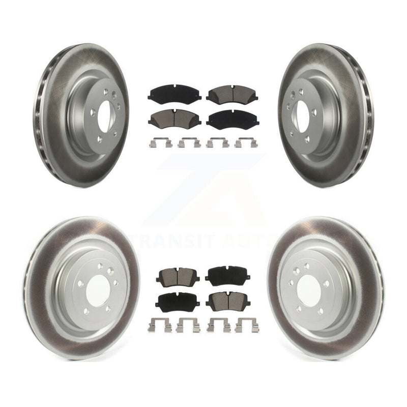 Transit Auto KGC-101295 Disc Brake Kit for 2017 Land Rover Range Rover Sport - Front and Rear