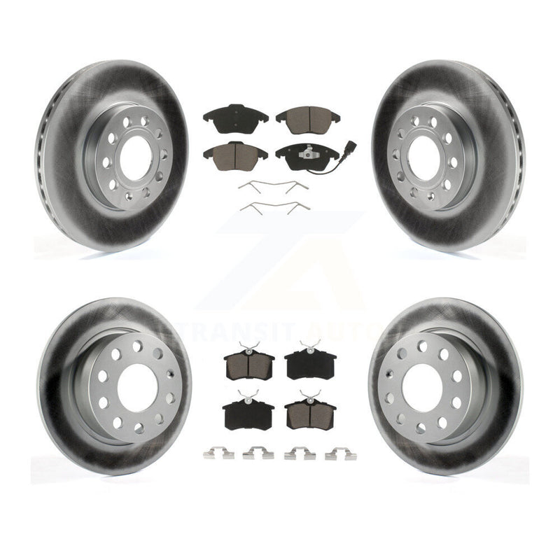 Transit Auto KGC-101300 Disc Brake Kit for 2013-2018 Volkswagen Jetta, Volkswagen Beetle - Front and Rear