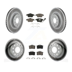 Transit Auto KGC-101301 Disc Brake Kit for 2014-2018 Volkswagen Jetta, Volkswagen Beetle - Front and Rear