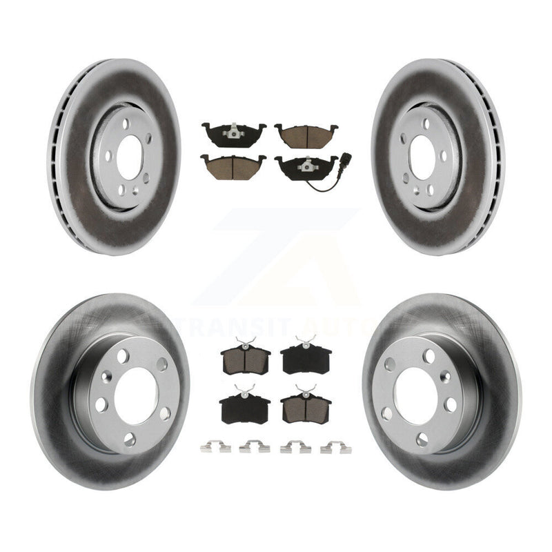 Transit Auto KGC-101304 Disc Brake Kit for 2000-2001 Volkswagen Golf - Front and Rear