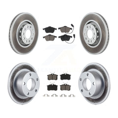 Transit Auto KGC-101305 Disc Brake Kit for 2000-2004 Audi A6 - Front and Rear