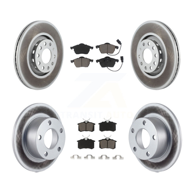 Transit Auto KGC-101305 Disc Brake Kit for 2000-2004 Audi A6 - Front and Rear