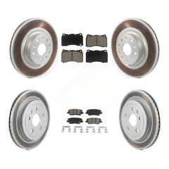 Transit Auto KGC-101308 Disc Brake Kit for 2015 Cadillac CTS - Front and Rear