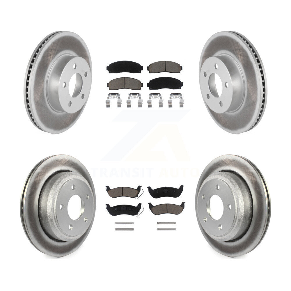 Transit Auto KGC-101312 Disc Brake Kit for 2010-2011 Ford Ranger, Mazda B4000 - Front and Rear