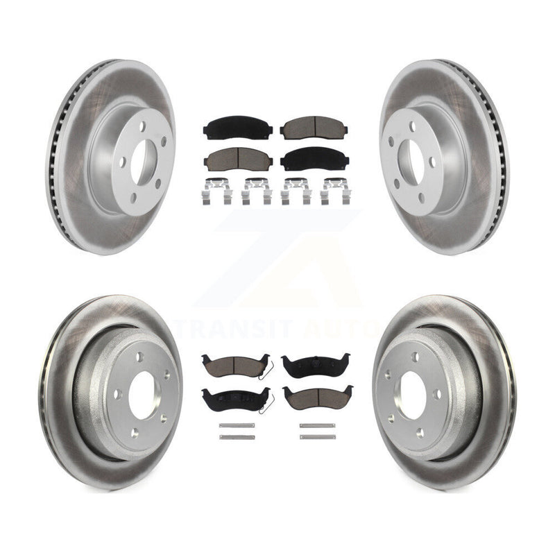 Transit Auto KGC-101312 Disc Brake Kit for 2010-2011 Ford Ranger, Mazda B4000 - Front and Rear
