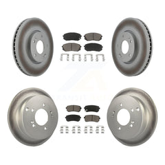 Transit Auto KGC-101314 Disc Brake Kit for 2010-2016 Hyundai Tucson, Kia Sportage - Front and Rear