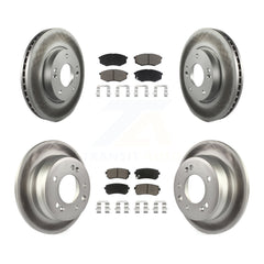 Transit Auto KGC-101315 Disc Brake Kit for 2010-2012 Kia Sportage, Hyundai Tucson - Front and Rear