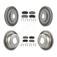Transit Auto KGC-101317 Disc Brake Kit for 2012-2016 Hyundai Tucson, Kia Sportage - Front and Rear