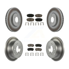 Transit Auto KGC-101318 Disc Brake Kit for 2010-2013 Kia Forte5, Kia Forte, Kia Forte Koup - Front and Rear