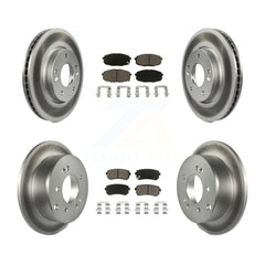 Transit Auto KGC-101319 Disc Brake Kit for 2010-2013 Kia Forte5, Kia Forte, Kia Forte Koup - Front and Rear