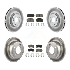 Transit Auto KGC-101320 Disc Brake Kit for 2015 Hyundai Tucson - Front and Rear