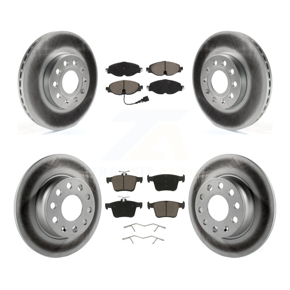 Transit Auto KGC-101324 Disc Brake Kit for 2015-2023 Volkswagen Taos, Audi A3 and More - Front and Rear
