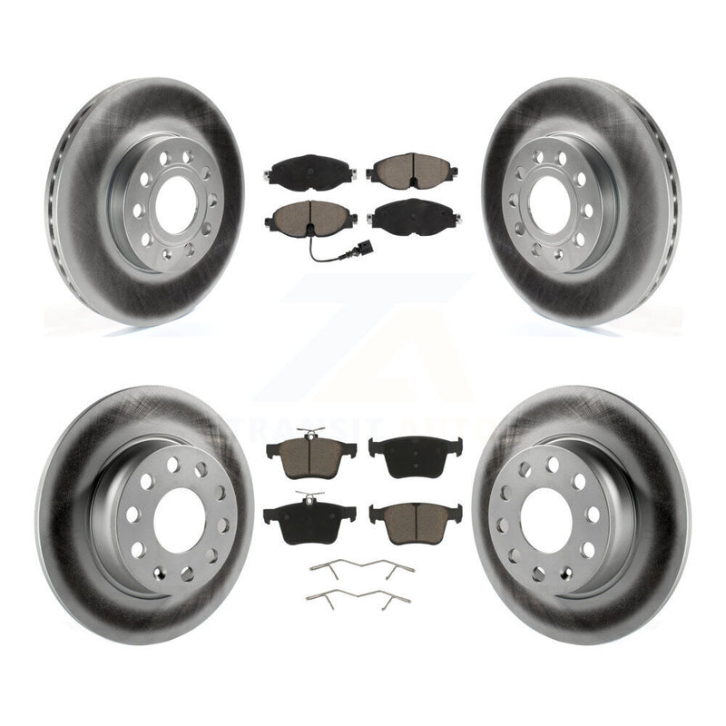 Transit Auto KGC-101324 Disc Brake Kit for 2015-2023 Volkswagen Taos, Audi A3 and More - Front and Rear