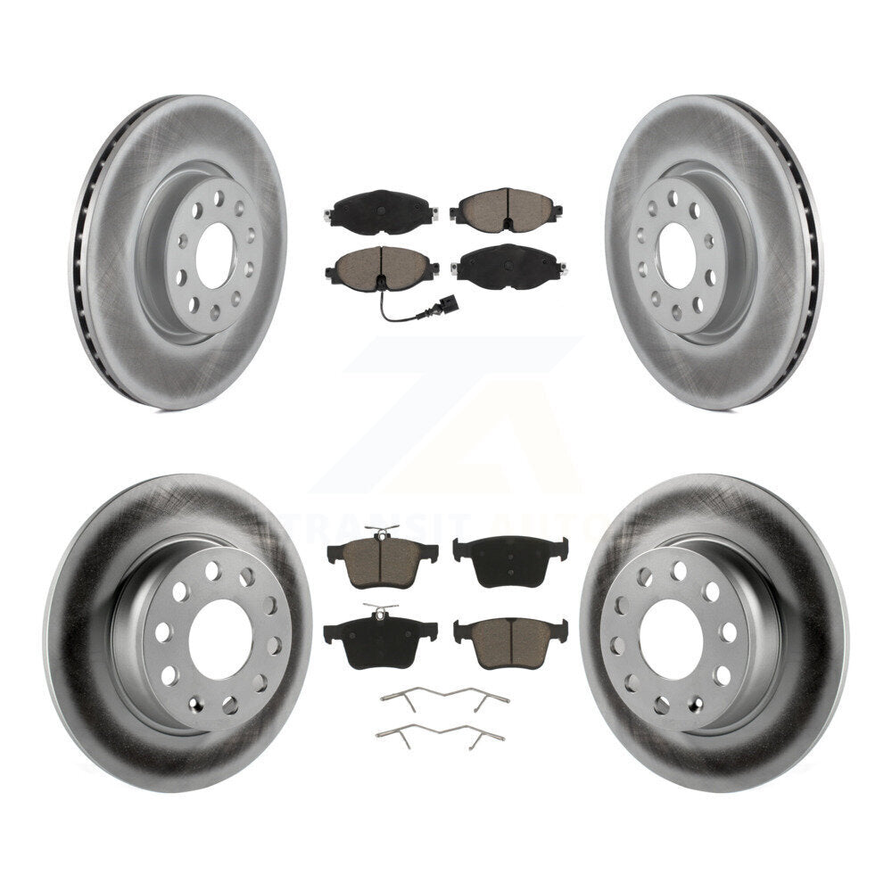 Transit Auto KGC-101325 Disc Brake Kit for 2015-2023 Volkswagen Taos, Audi A3 and More - Front and Rear