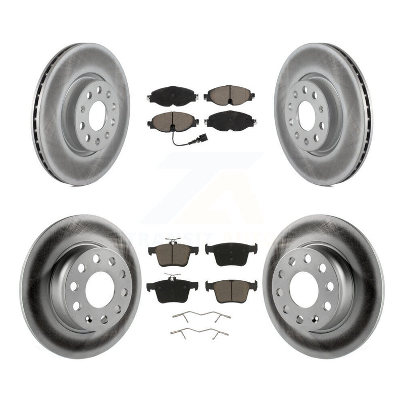 Transit Auto KGC-101325 Disc Brake Kit for 2015-2023 Volkswagen Taos, Audi A3 and More - Front and Rear