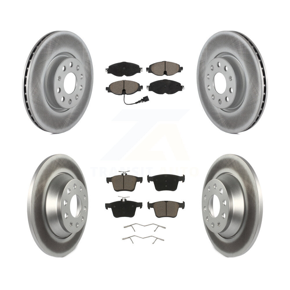 Transit Auto KGC-101326 Disc Brake Kit for 2016-2022 Audi TT Quattro - Front and Rear