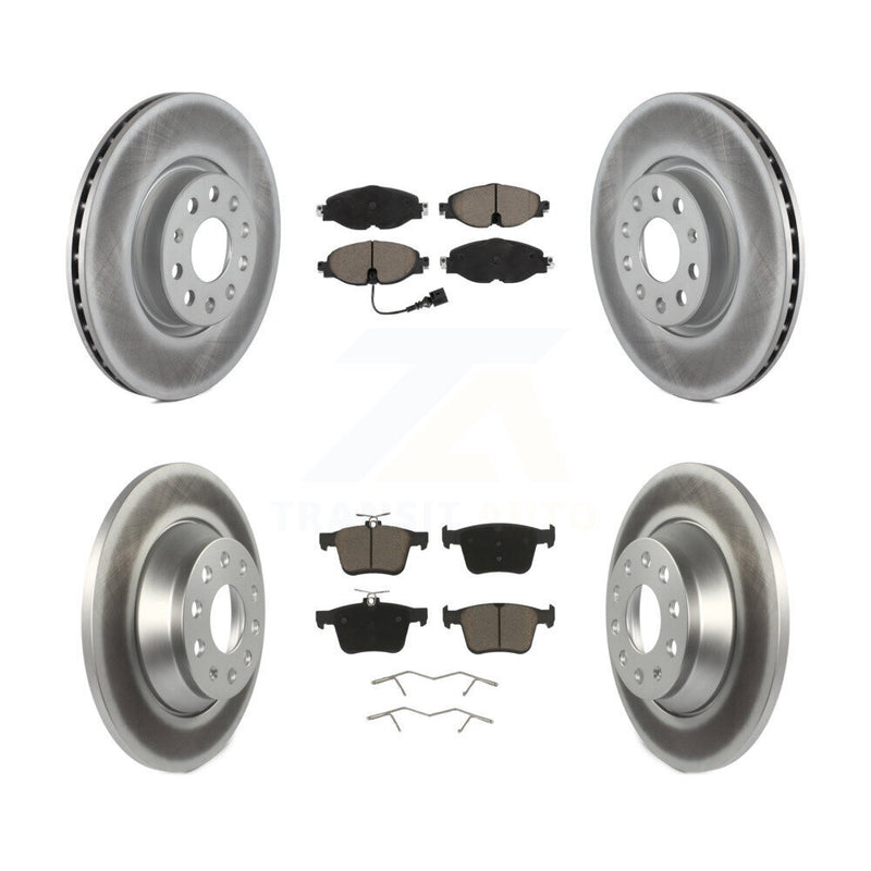 Transit Auto KGC-101326 Disc Brake Kit for 2016-2022 Audi TT Quattro - Front and Rear